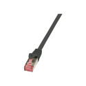 "Patch Cable Cat.6 S/FTP black 7,50m, PrimeLine"
