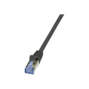 "Patch Cable Cat.6A S/FTP black 20m, PrimeLine"