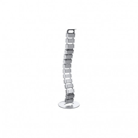 "Flexible cable channel, 800x68 mm (18 joints), silver"