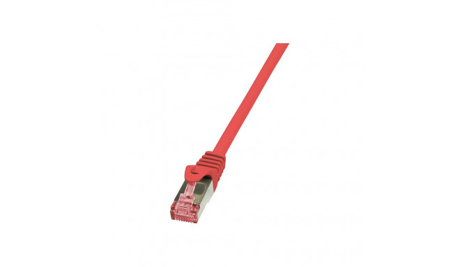 "Patch Cable Cat.6 S/FTP red 5,00m, PrimeLine"