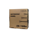 "Cat.6 Installation Cable, U/UTP, 100m, EconLine"