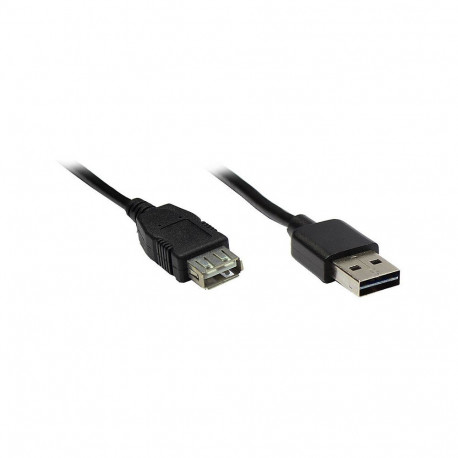 "Good Connections USB2.0 Verlängerung A-St.-A-Bu. schw. 1m"