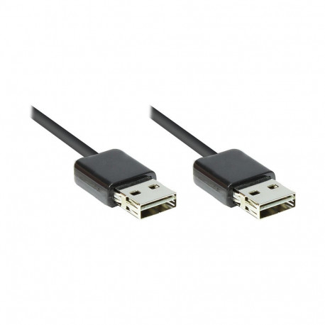 "Good Connections USB2.0 Kabel EASY A-A schw. 2m"