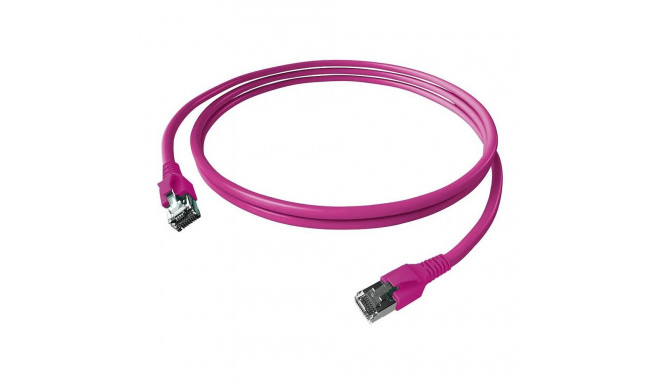 EASYLAN patchkaabel FlexBoot Kat.6A S/FTP, lilla 1m