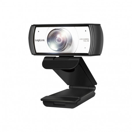 "Logilink Webcam 1080p FHD Webcam + Dual-Mikro 120° manu Fok."