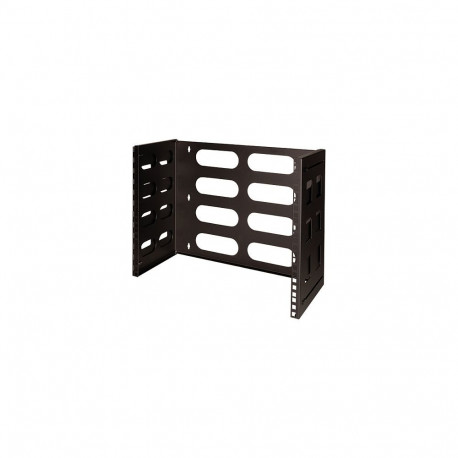 Logilink seinakinnitus 19" 8 HE, must
