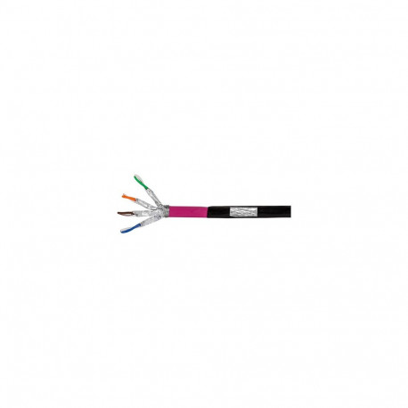 "Logilink Erdverlegekabel S/FTP Cat7 AWG23 1000MHz schw. 50m"
