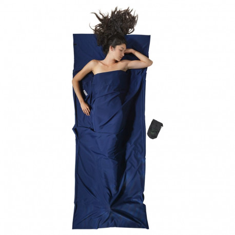 Cocoon reisimagamiskott, kerge ristkülikukujuline 220 x 90cm, 100% mikrokiud, videvikusinine