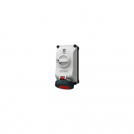 "Mennekes Wandsteckdose DUO R 5704403G 32A4P3h 440V IP67"