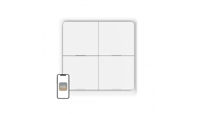 MOES ZT-SY-EU4S ZigBee 4-Button Scene Switch