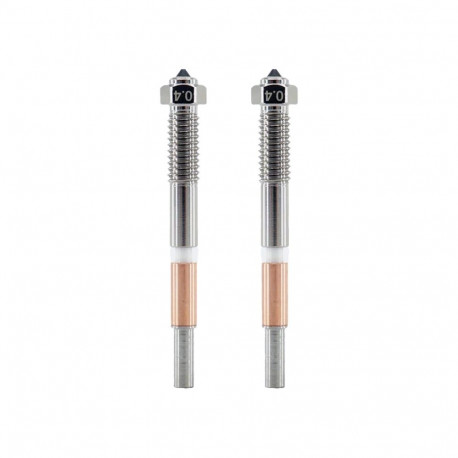 QiDi 0.4 mm Bimetal Nozzle for the Q2 Series (2 pcs.)