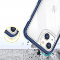 Hurtel kaitseümbris Hybrid Armor Clear 3in1 Apple iPhone 13 mini, läbipaistev/sinine