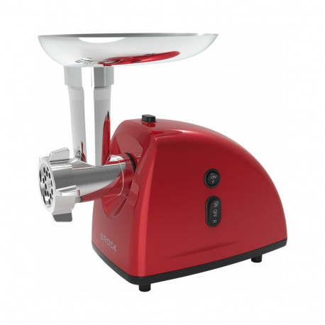 Brock MG 1502 RD Meat Grinder 1500W, Red/Steel