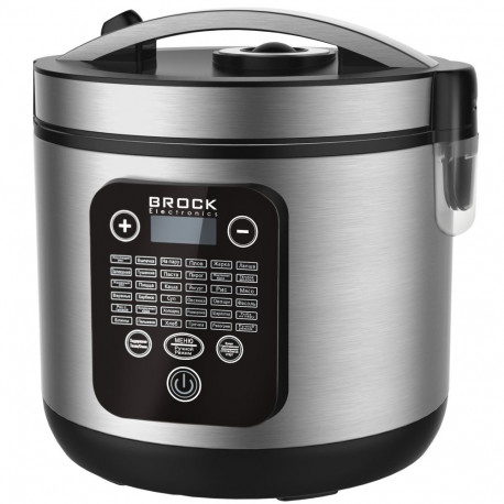 Brock MC 3601 Premium Multicooker 5L 900W, Steel/Black