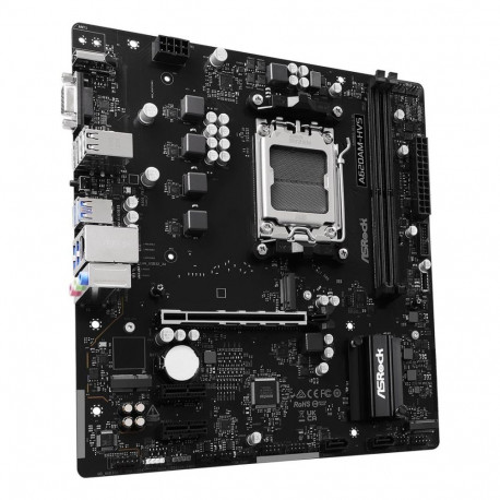 Mainboard|ASROCK|AMD A620A|micro ATX|RAM DDR5-SDRAM|2xSlots|A620AM-HVS