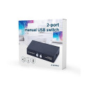 I/O SWITCH USB 2P/DSU-21 GEMBIRD
