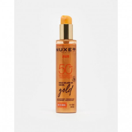 Nuxe päikesekaitseõli Sädelev kuldne SPF 50 150ml