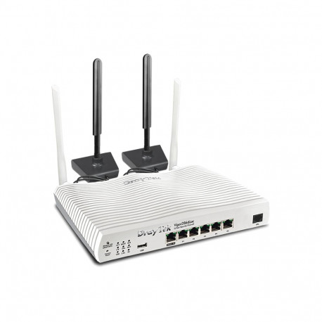 DrayTek Vigor 2866L wireless router Gigabit Ethernet Dual-band (2.4 GHz / 5 GHz) 4G White