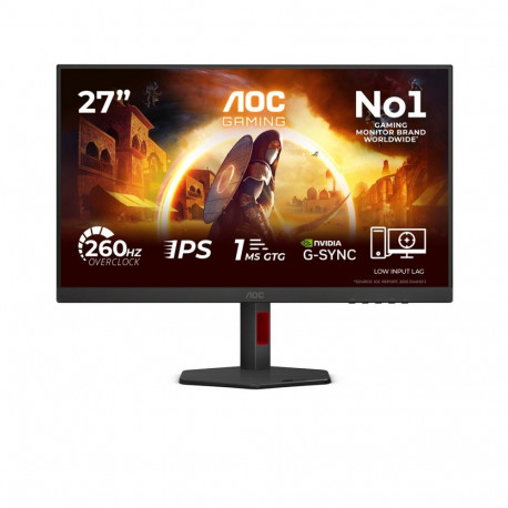 AOC arvutimonitor G4 27G4ZR/69 68.6cm (27") 1920 x 1080 pikslit, must, punane