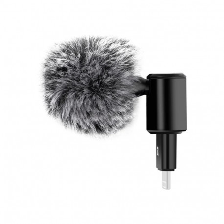 Puluz 8-pin condenser microphone with omnidirectional pickup pattern for mobile phones