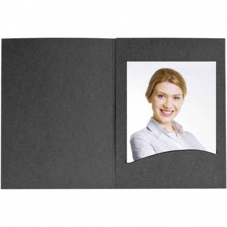 1x100 Daiber Folders black Profi-Line  up to 7x10 cm