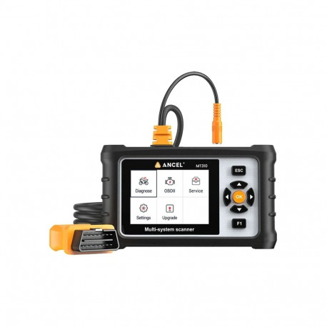 Motorcycle Diagnostic Scanner - ANCEL MT310 3.5-Inch Color TFT Display BMW Harley Honda Yamaha Suzuk