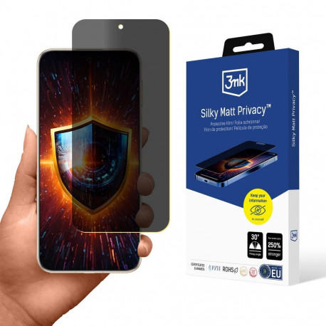 Privacy film 3mk Silky Matt Privacy Huawei Pura 80 Pro / 80 Ultra