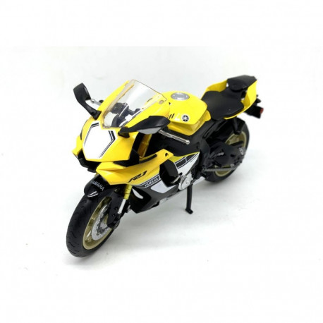 Yamaha mootorratas YZF-R1 MSZ 1/12, kollane
