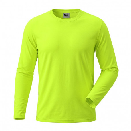 HW Ace pikkade varrukatega särk Hi-Vis kollane S