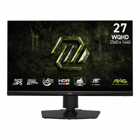LCD Monitor|MSI|27 "|2560 x 1440 pixels|Wide Quad HD|Native aspect ratio 16:9|LED|Flat|MAG272QPFE20