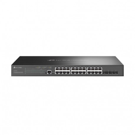 TP-Link Omada hallatav L2+ kommutaator 24 Gigabit-pordi ja 4 10GE SFP+ pordiga, 24 PoE+ porti