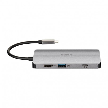 D-Link USB-jaotur DUB-M810 USB-C USB 3.0 HDMI SD/mSD