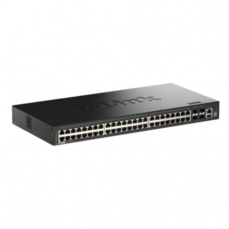 Smart Managed Switch DGS-1530-52/E 48 Ports GE + 4 Ports 10G SFP+