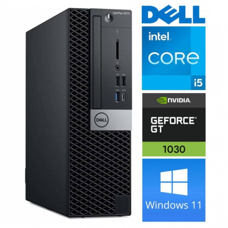 DELL 5070 SFF i5-9500 16GB 1TB SSD M.2 NVME GT1030 2GB WIN11Pro