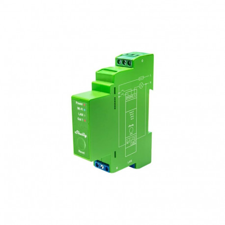 SHELLY Pro Dimmer 1PM LAN WLAN DIN Rail Power Metering Dimmer // SPDM-001PE01EU