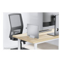 NEOMOUNTS vertical laptop stand silver