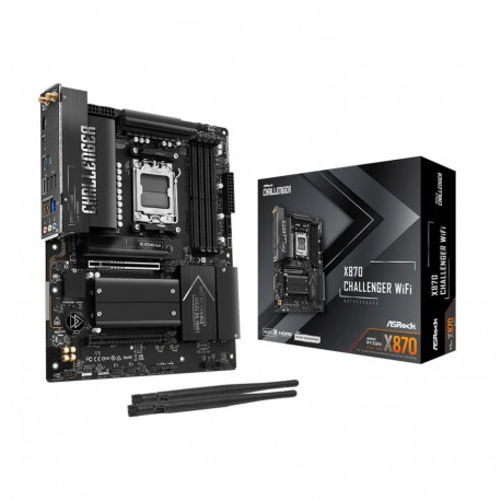 MainboardASROCKAMD X870Socket AM5ATXRAM DDR5-SDRAM4xSlotsWi-Fi YesBluetooth Yes1xNumber of M.2 (M) s