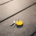 Chipolo POP – Bluetooth Tracker with Replaceable Battery for iOS & Android, Yellow