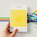 Chipolo POP – Bluetooth Tracker with Replaceable Battery for iOS & Android, Yellow