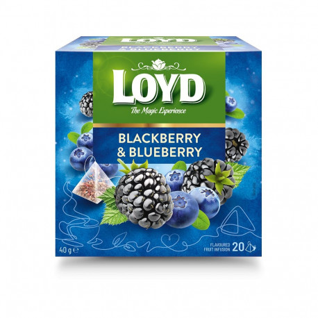 Tee LOYD põldmarja- ja mustika maitseline 20 x 2g