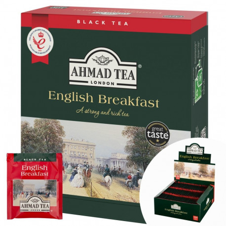 Tee AHMAD Alu ENGLISH Breakfast 100tk/pk x 2 g