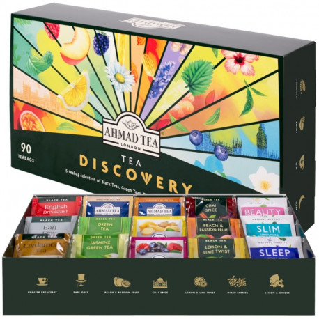 Ahmad teekomplekt, Discovery Selection, karbis, 90 tk.