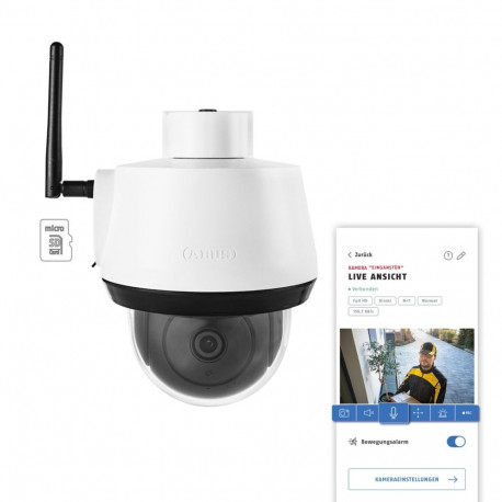 ABUS PPIC52520 security camera Dome IP security camera Outdoor 3840 x 2160 pixels Wall