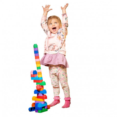 Gerardo's Toys pehmete klotside komplekt 110 tk