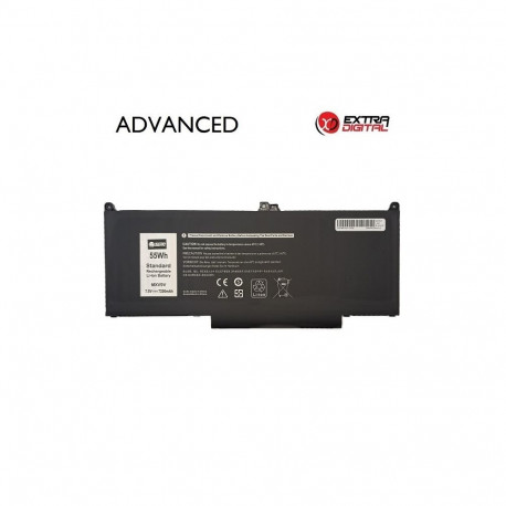 Notebook Battery DELL MXV9V, 7200mAh, Extra Digital Advanced