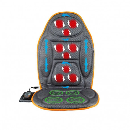 Health & Personal Care - Medivon Cosy Mesh Sitting Massage Mat, Full-Body Massage, Heating Function