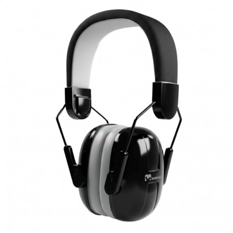 Headphones - Momini Milo Noise-Reducing Earmuffs, NRR 18 dB, Foldable, Black