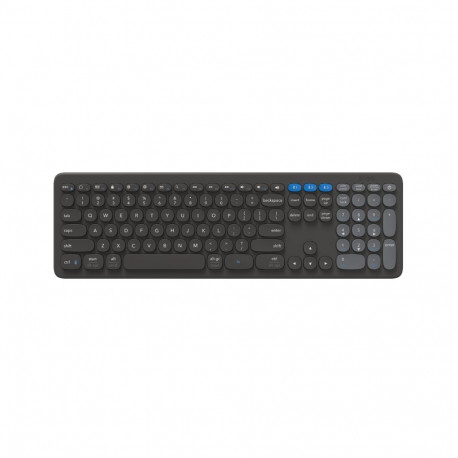 Keyboard - ZAGG Pro Keyboard, Wireless Charging, Up to 3 Devices, Black