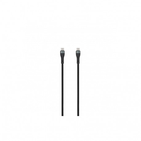 Cable - SEEK TOTI Type-C to Type-C 2m 3A Braided Black