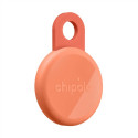 Bluetooth Tracker - Chipolo LOOP Rechargeable Tracker With Silicone Loop For iOS & Android, Coral
